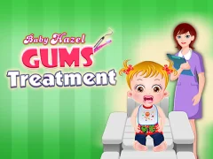 Leikur Baby Hazel Gums Treatment á netinu