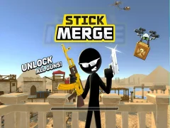 Leikur Stick merge á netinu