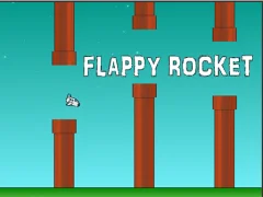 Leikur Flappy Rocket á netinu