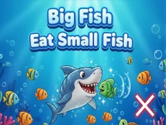Leikur Big Fish Eat Small Fish á netinu