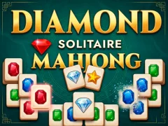 Leikur Diamond Solitaire Mahjong á netinu