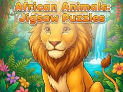 Leikur African Animals: Jigsaw Puzzles á netinu