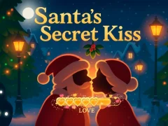 Leikur Santa's Secret Kiss á netinu