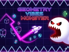 Leikur Geometry Vibes Monster á netinu
