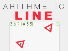 Leikur Arithmetic line á netinu