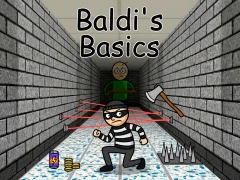 Leikur Baldi's Basics á netinu