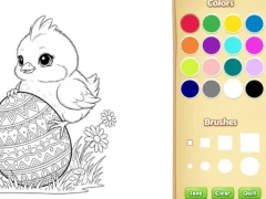 Leikur Easter Coloring Book for Kids á netinu