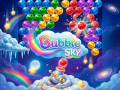 Leikur Bubble Sky á netinu