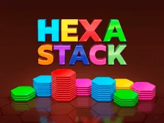 Leikur Hexa Stack á netinu