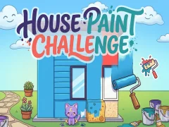 Leikur House Paint Challenge á netinu