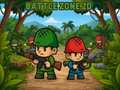 Leikur Battle Zone 2D á netinu