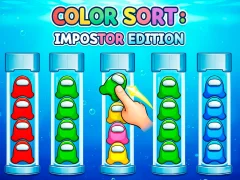 Leikur Color Sort: Impostor Edition á netinu