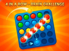 Leikur Play 4 in a Row - Brain Challenge á netinu