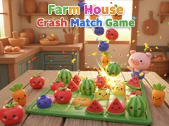Leikur Farm House Crash Match Game á netinu