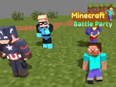 Leikur Minecraft Battle Party á netinu