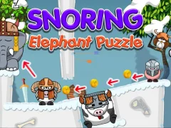 Leikur Snoring Wake up Elephant á netinu