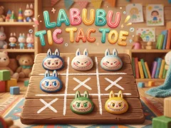 Leikur Labubu Tic Tac Toe á netinu
