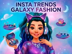 Leikur Insta Trends Galaxy Fashion á netinu