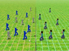 Leikur Who Will Win Create a Battle á netinu