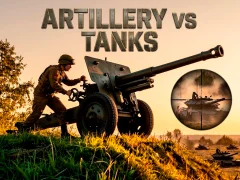 Leikur Artillery Vs Tanks á netinu