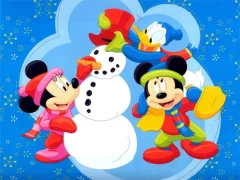 Leikur Disney Christmas Jigsaw Puzzle 2 á netinu