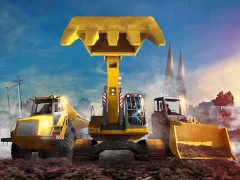 Leikur Excavator Simulator 3D á netinu