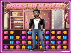 Leikur Dress Up Match 3 á netinu