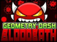 Leikur Geometry Dash Bloodbath á netinu