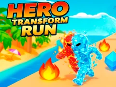 Leikur Hero Transform Run á netinu