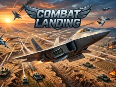Leikur Combat Landing á netinu