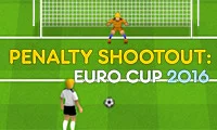 Leikur Penalty Shootout: Euro Cup 2016 á netinu