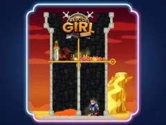 Leikur Rescue Girl Solve The Puzzle á netinu
