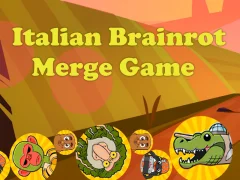Leikur Italian Brainrot Merge Game á netinu
