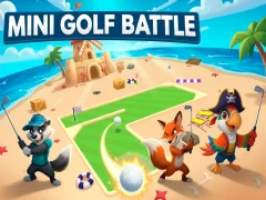 Leikur Mini Golf Battle á netinu