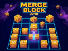 Leikur Merge Block 2048 á netinu