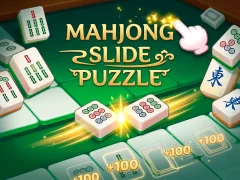 Leikur Mahjong Slide Puzzle á netinu