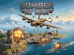 Leikur Bomber at War á netinu