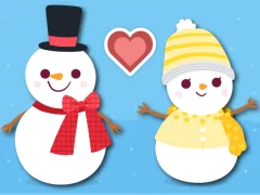 Leikur Love Snowballs Xmas á netinu