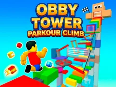 Leikur Obby Tower Parkour Climb á netinu