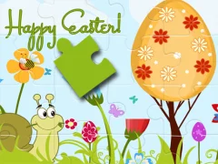 Leikur Happy Easter Puzzle á netinu