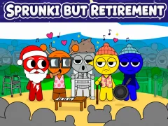 Leikur Sprunki But Retirement á netinu