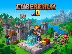 Leikur CubeRealm.io á netinu
