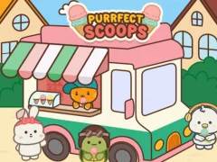 Leikur Purrfect Scoops á netinu