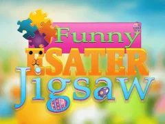 Leikur Funny Easter Jigsaw á netinu