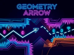 Leikur Geometry Arrow á netinu