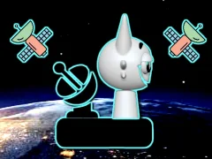 Leikur Sprunki Satellite Catcher á netinu