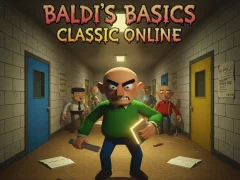 Leikur Baldi’s Basics Classic Online á netinu