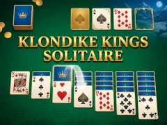 Leikur Klondike Kings Solitaire á netinu