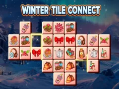 Leikur Winter Tile Connect á netinu