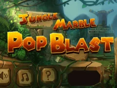 Leikur Jungle Marble Pop Blast á netinu